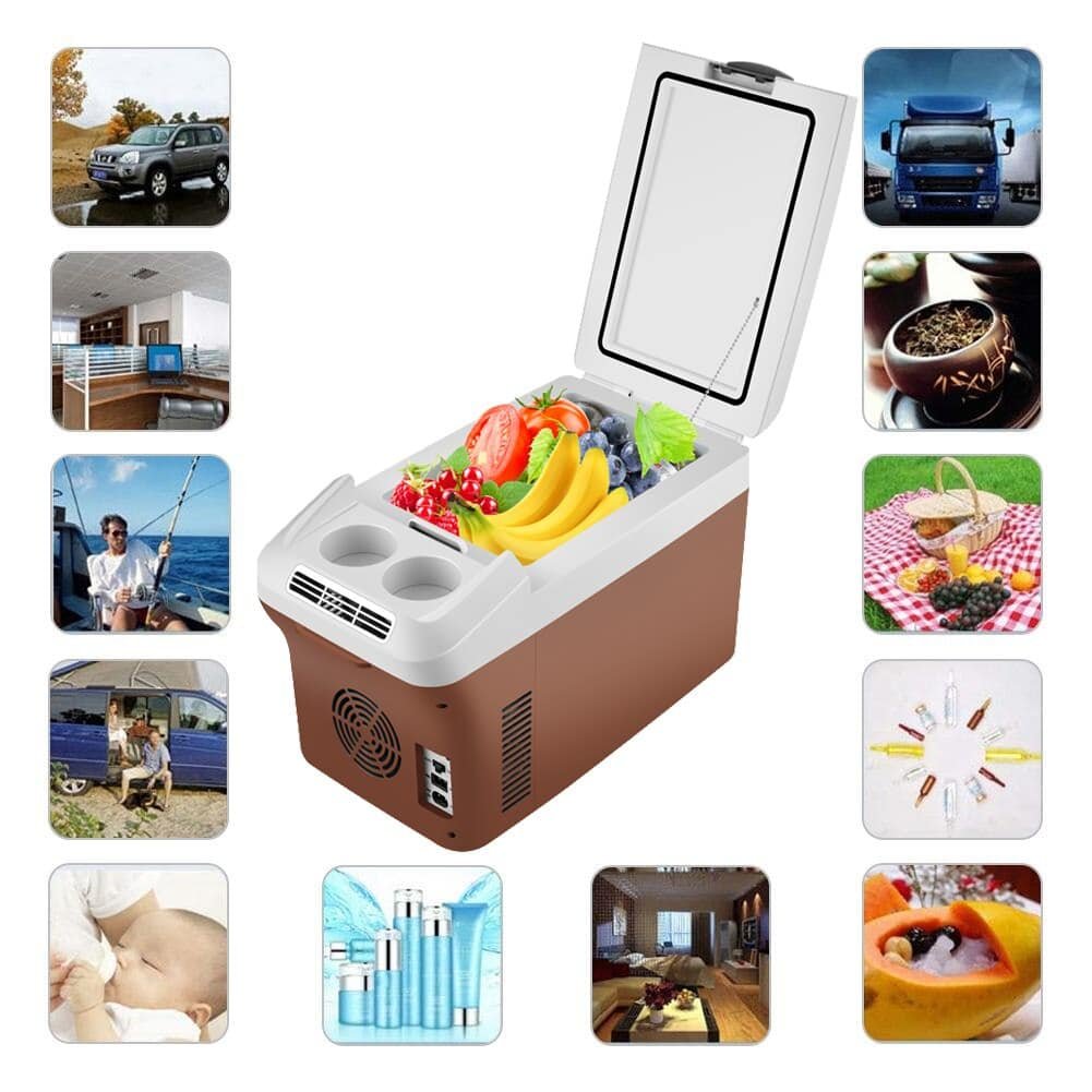 Christmas Gifts for Dad 2024, 15 Thoughtful and Practical Ideas 23 12 24V 15L Auto Refrigerator 220V Car Home Mini Fridge Portable Freezer Cooler Rear Trunk Food 1