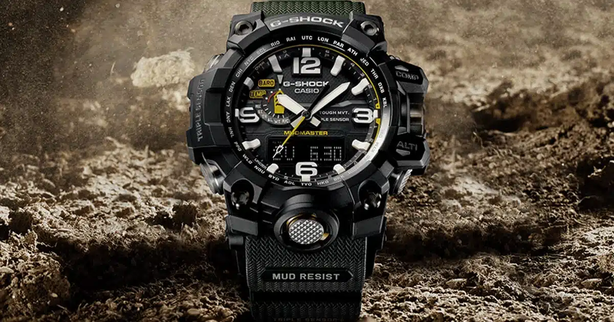 Top 10 First Watches to Kickstart Your Collection for Men 8 The green and khaki G shock watch in Mud and Dust is a good first watch for mens